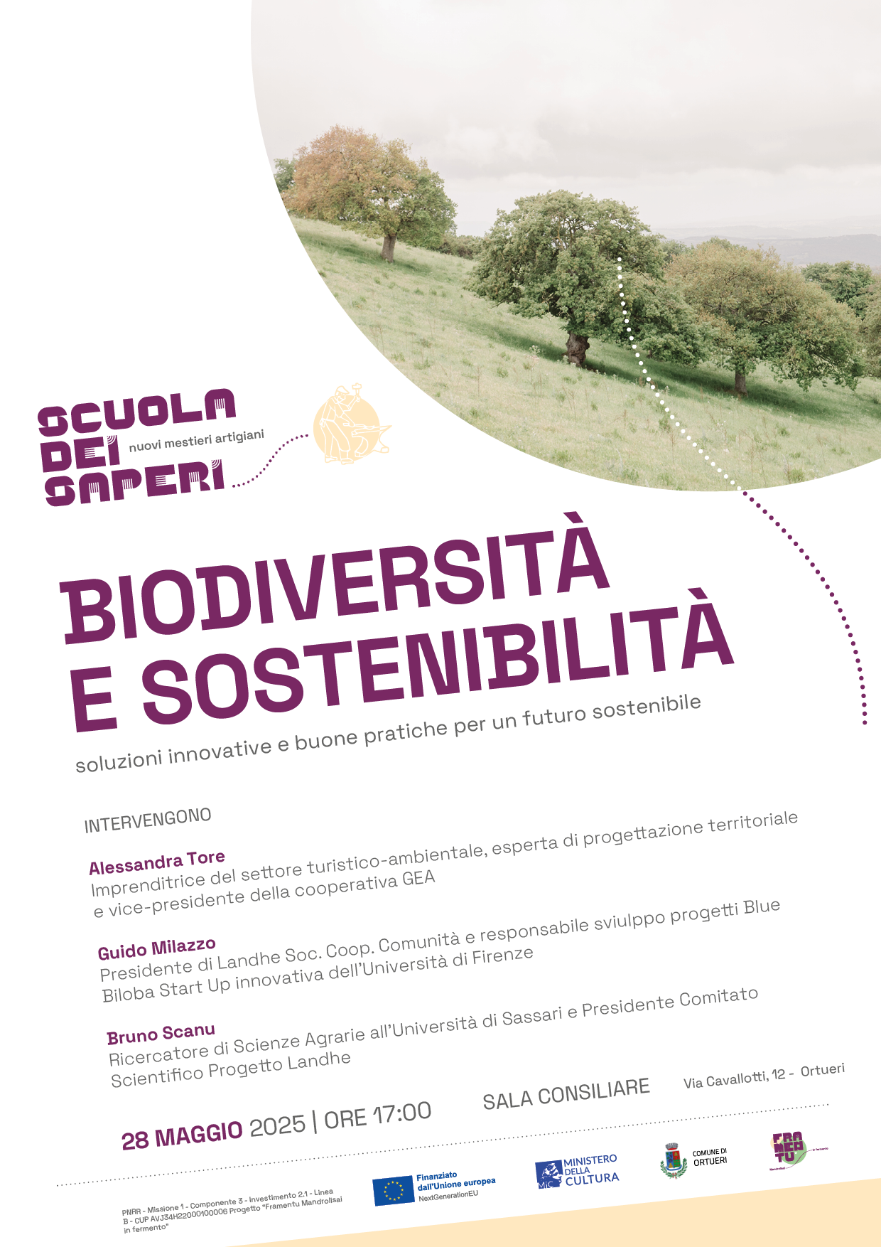 Scopri di più sull'articolo Biodiversità e sostenibilità: terzo incontro del ciclo “Creatori di Innovazione”
