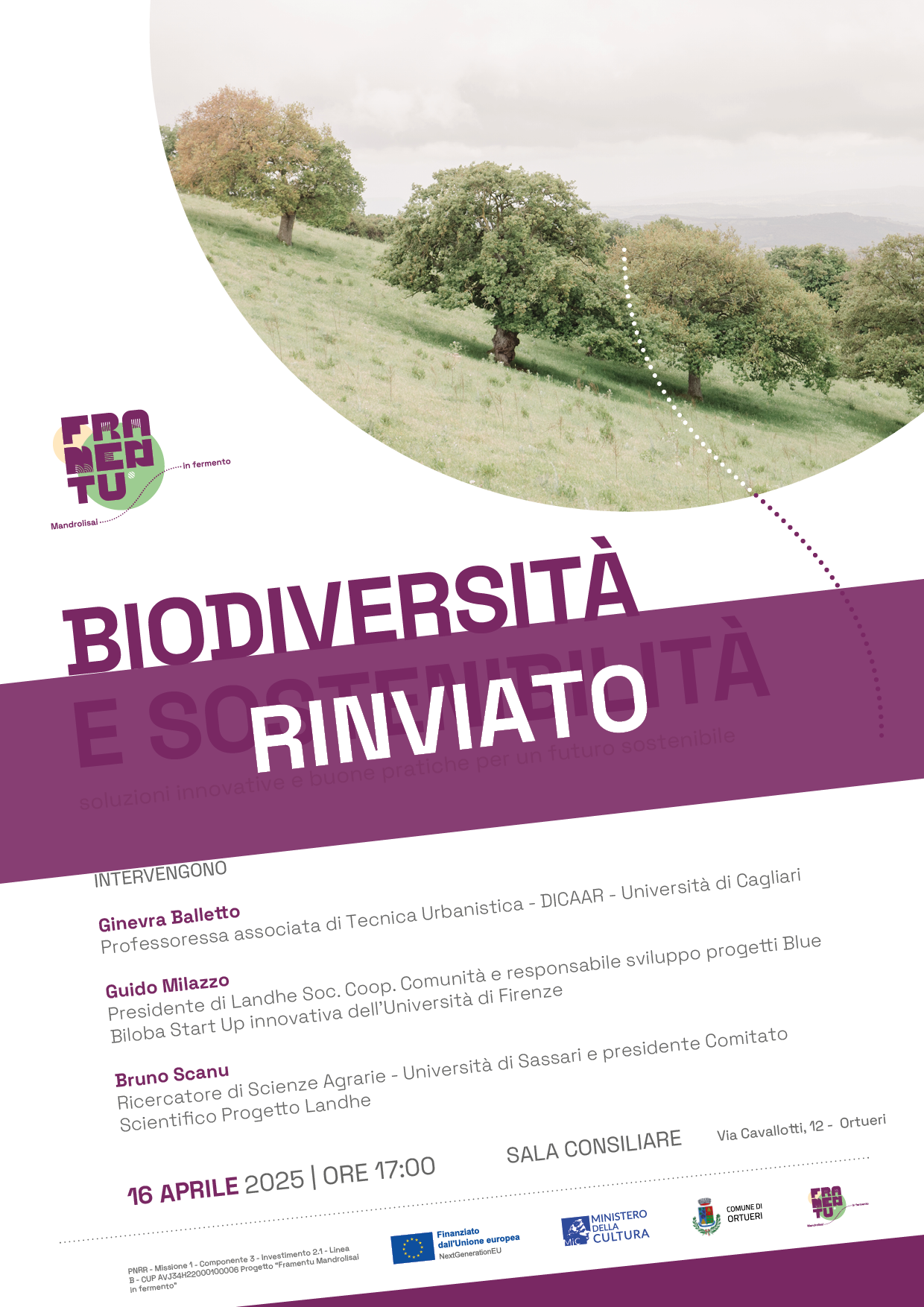 Scopri di più sull'articolo +++ RINVIATO +++ A Ortueri parte Creatori di innovazione, la School of Innovation del progetto Framentu
