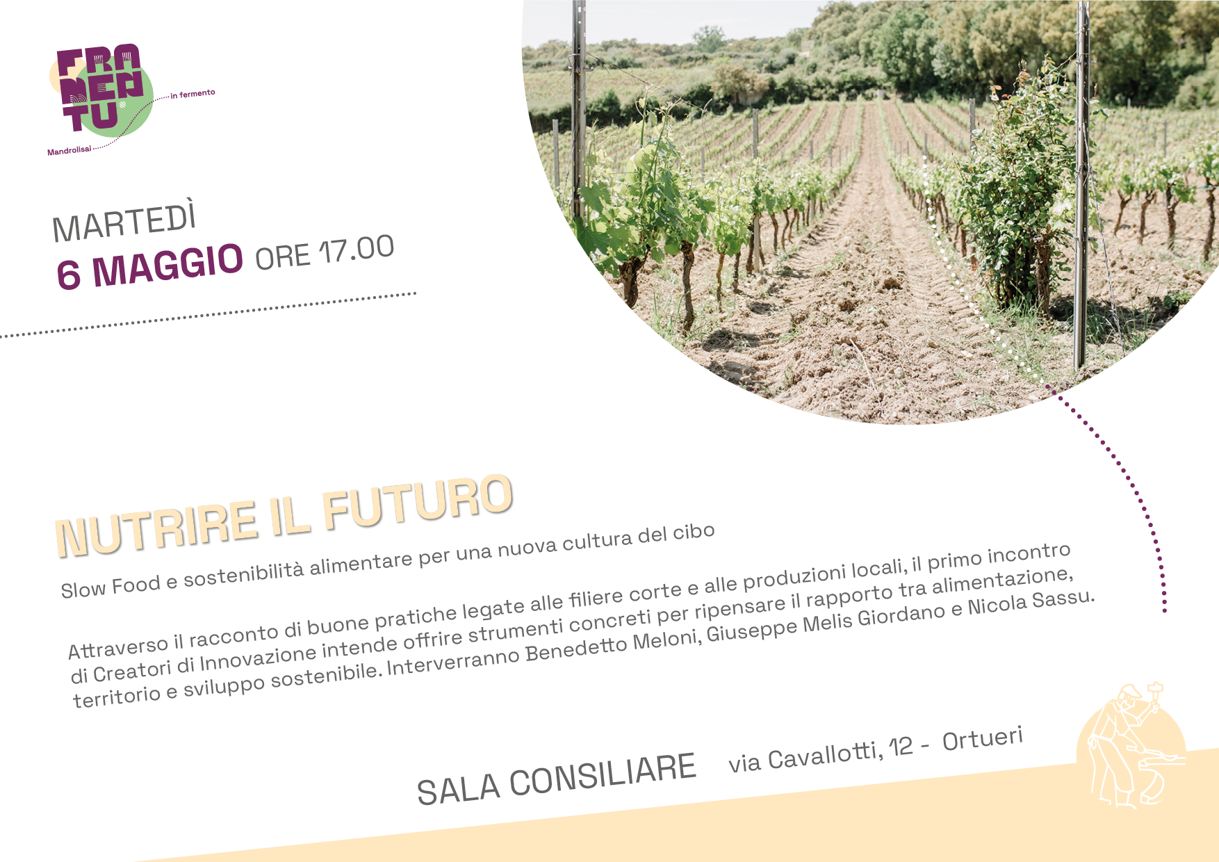 banner nutrire il futuro framentu ortueri mandrolisai