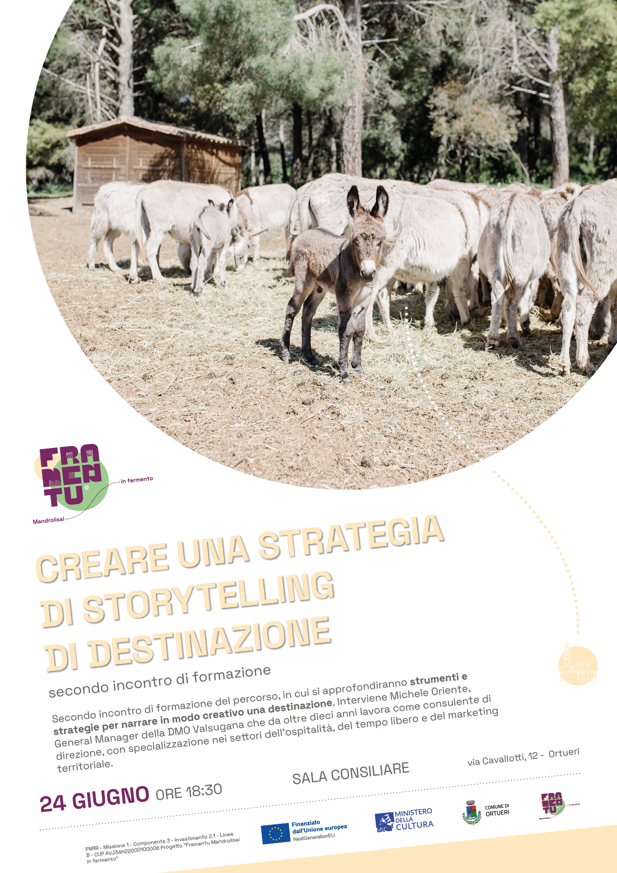Al momento stai visualizzando Lo storytelling di destinazione: secondo incontro formativo della DMO con Michele Oriente