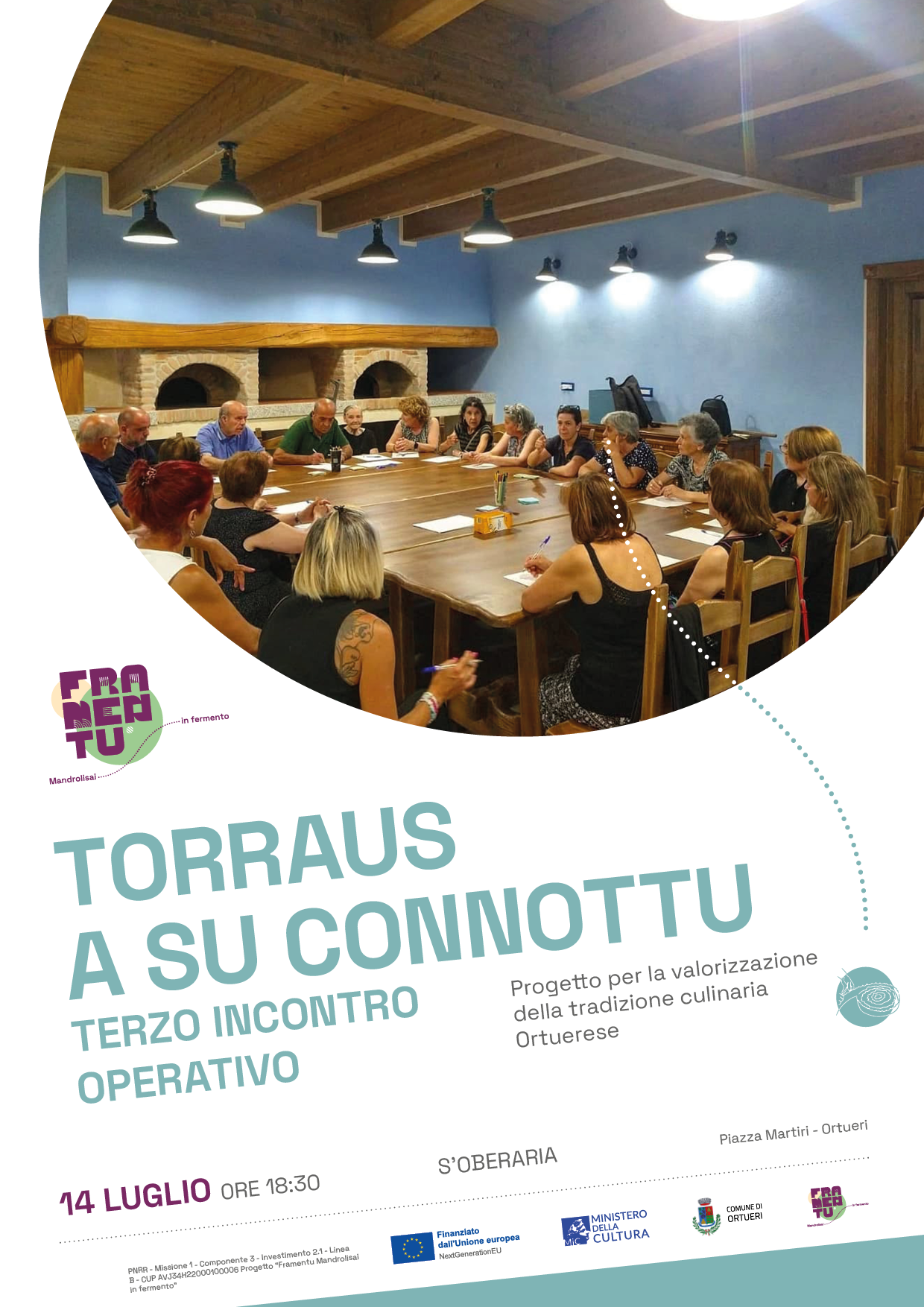 Al momento stai visualizzando TORRAUS A SU CONNOTTU: invito alla partecipazione al terzo incontro operativo